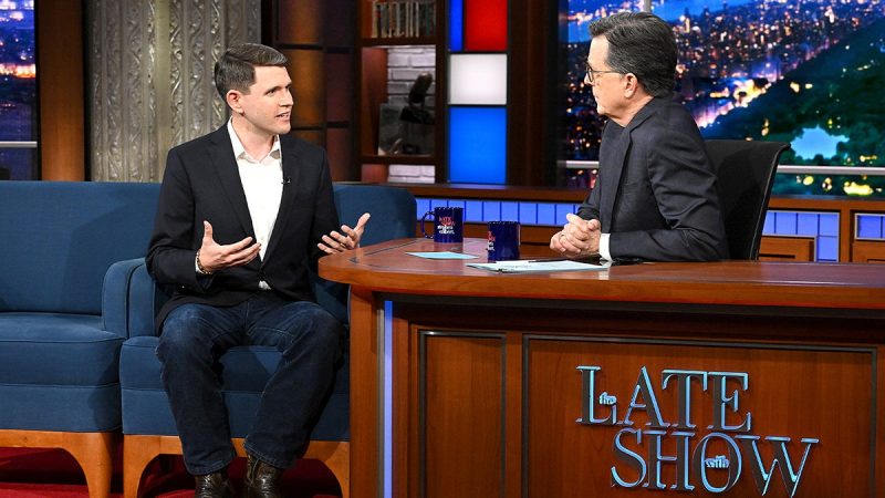 BROADCAST BIAS: Idea of giving politicians equal time sends Colbert into a fury